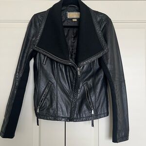Michael Kors Black Leather Jacket